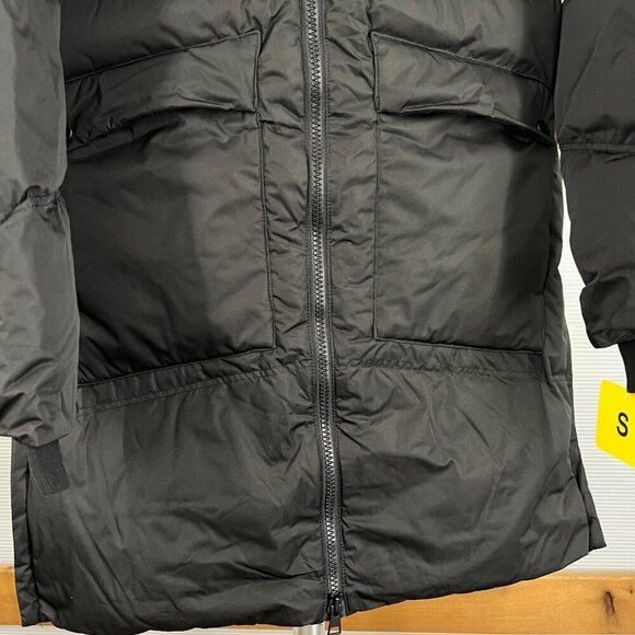 NWT Mondetta Black 700 Fill Power‎ Duck Down Mid-Length Puffer Winter Coat Sz S - Picture 4 of 12